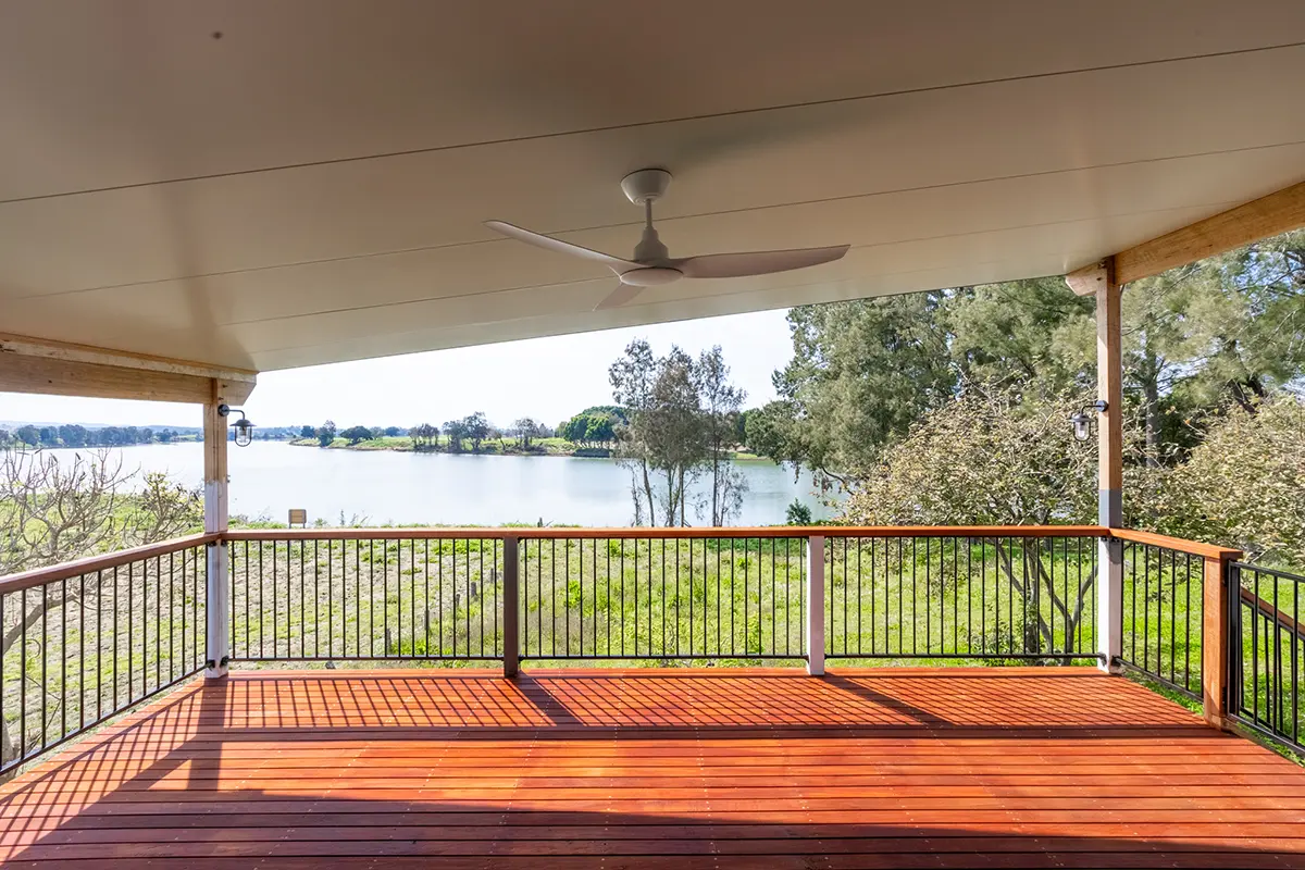 QuickBuilt insulated patio