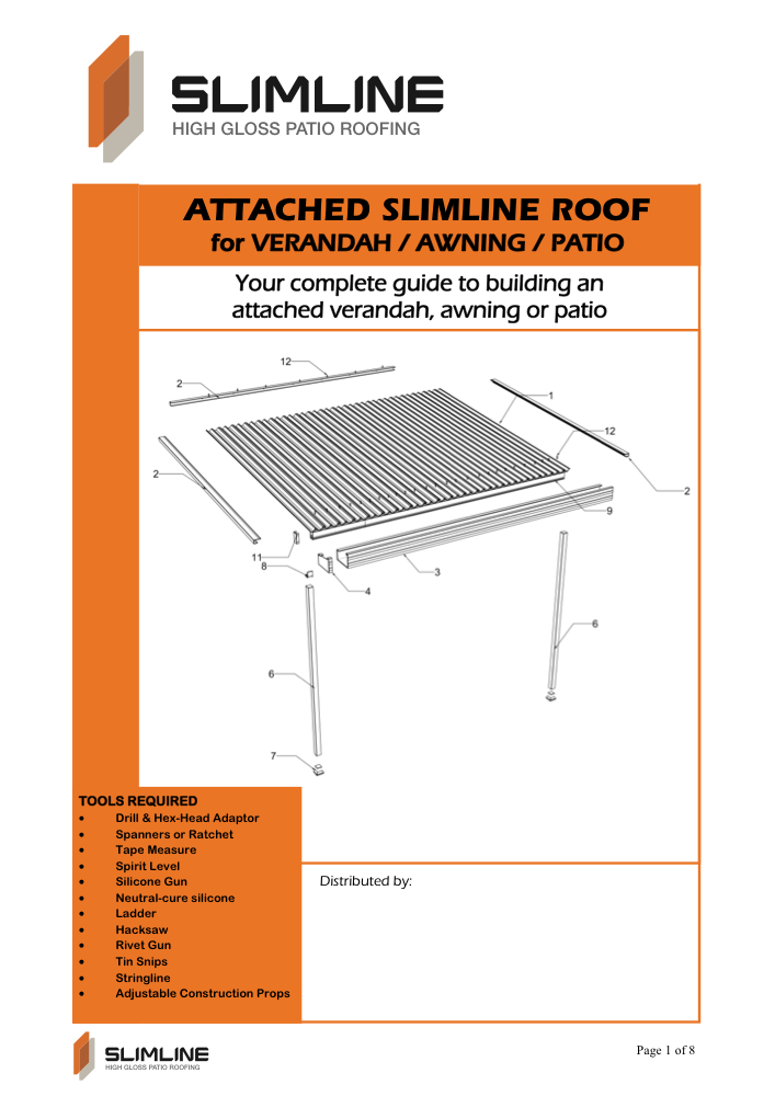 Slimline Attached Install Guide